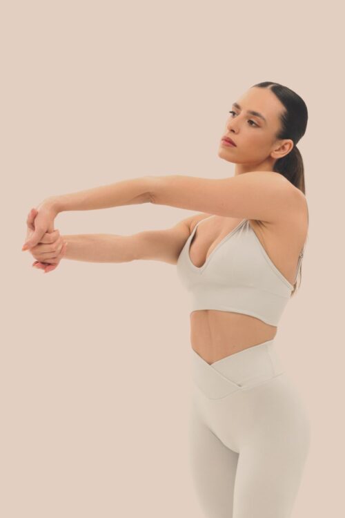 Comfort seamless leggings in ice grey