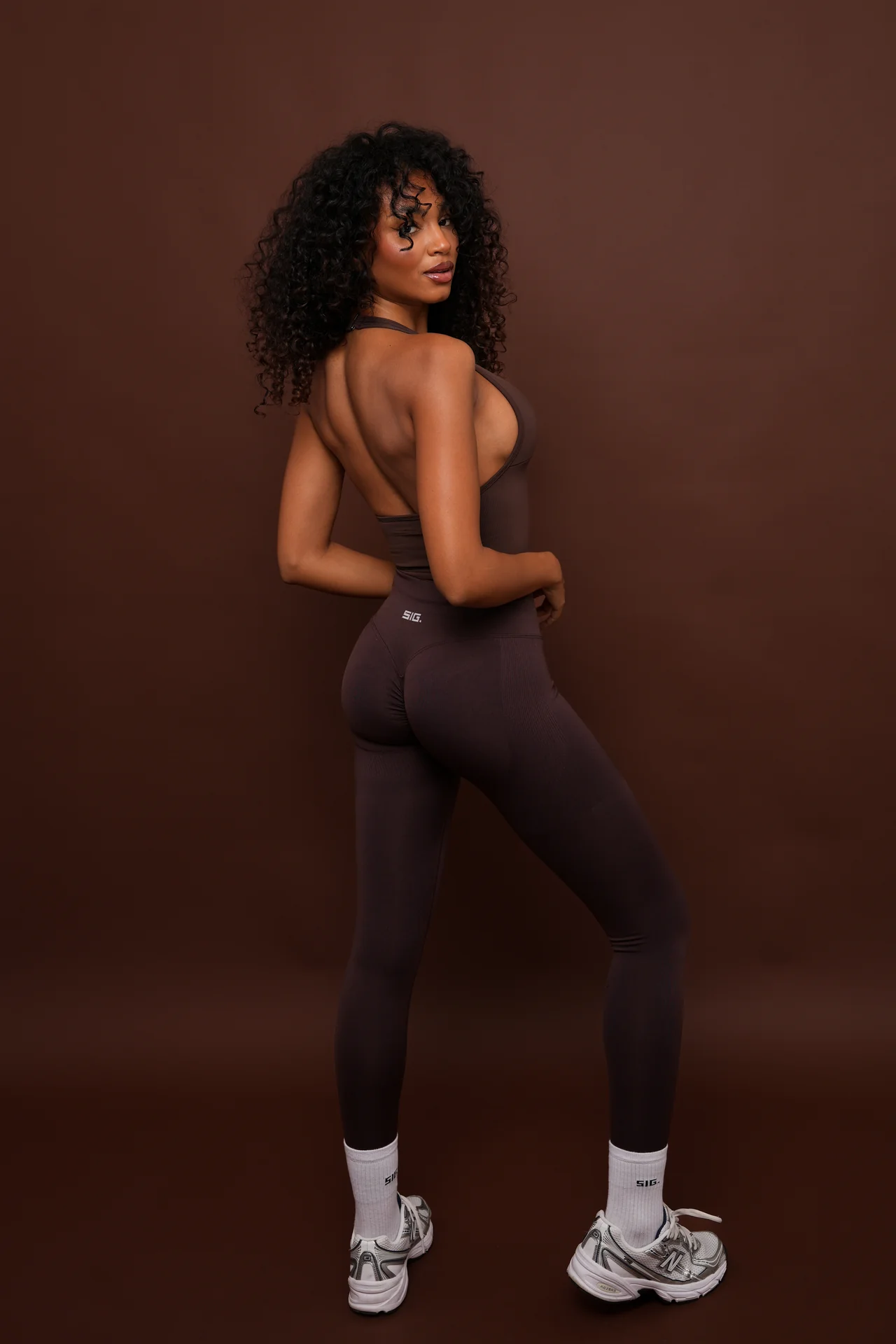 SculptFlow legging - Cacao