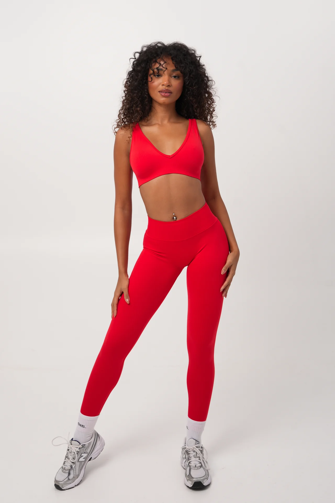 SculptFlow legging- Berry red