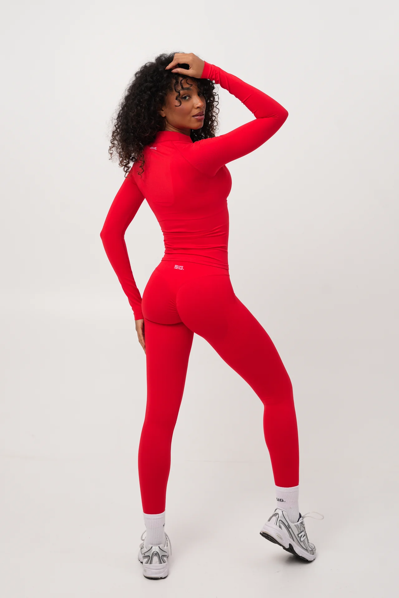 SculptFlow legging- Berry red - Image 2