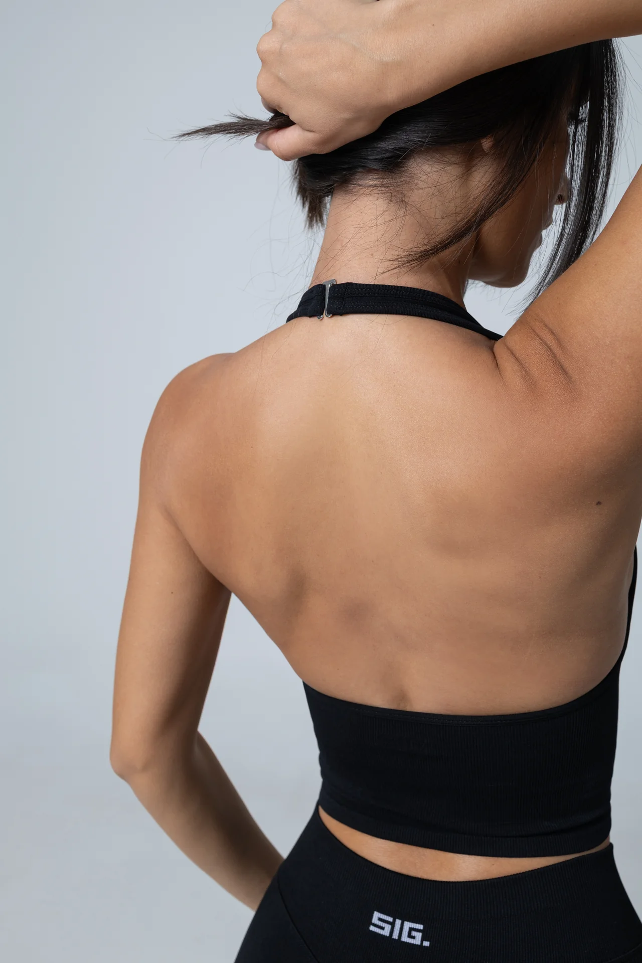 Halter Top - Black - Image 4