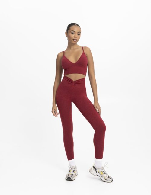 Sports Bra - Cherry Red