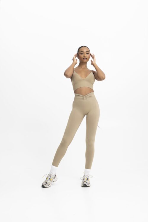 High-waisted V-Shape - Stone - Image 3